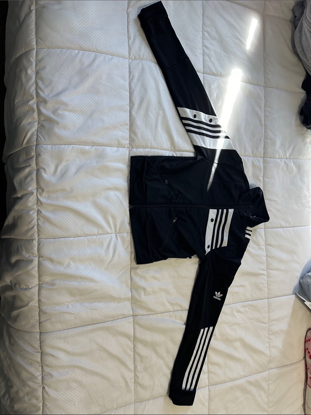 adidas Black Track jacket Danielle Cathari